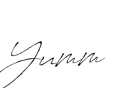 Best and Professional Signature Style for Yumm. Antro_Vectra Best Signature Style Collection. Yumm signature style 6 images and pictures png