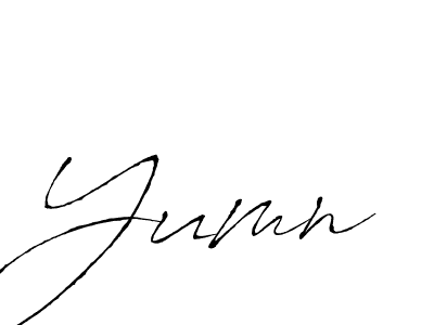 How to Draw Yumn signature style? Antro_Vectra is a latest design signature styles for name Yumn. Yumn signature style 6 images and pictures png