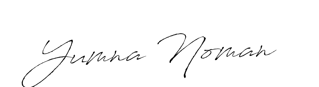 You should practise on your own different ways (Antro_Vectra) to write your name (Yumna Noman) in signature. don't let someone else do it for you. Yumna Noman signature style 6 images and pictures png