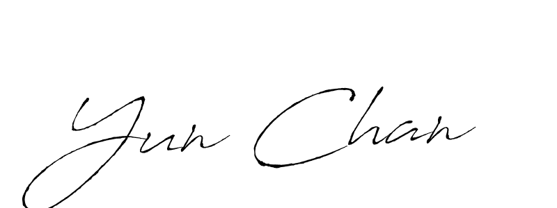 How to Draw Yun Chan signature style? Antro_Vectra is a latest design signature styles for name Yun Chan. Yun Chan signature style 6 images and pictures png