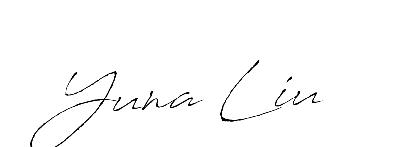 if you are searching for the best signature style for your name Yuna Liu. so please give up your signature search. here we have designed multiple signature styles  using Antro_Vectra. Yuna Liu signature style 6 images and pictures png