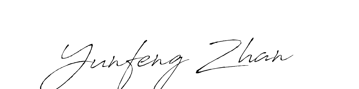 Once you've used our free online signature maker to create your best signature Antro_Vectra style, it's time to enjoy all of the benefits that Yunfeng Zhan name signing documents. Yunfeng Zhan signature style 6 images and pictures png