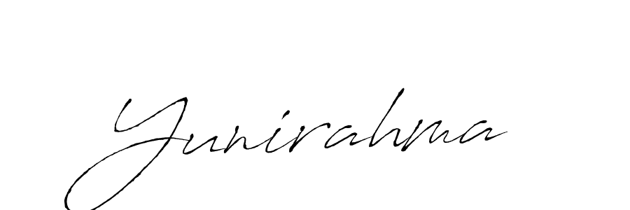 Also You can easily find your signature by using the search form. We will create Yunirahma name handwritten signature images for you free of cost using Antro_Vectra sign style. Yunirahma signature style 6 images and pictures png