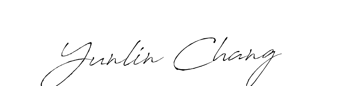 It looks lik you need a new signature style for name Yunlin Chang. Design unique handwritten (Antro_Vectra) signature with our free signature maker in just a few clicks. Yunlin Chang signature style 6 images and pictures png