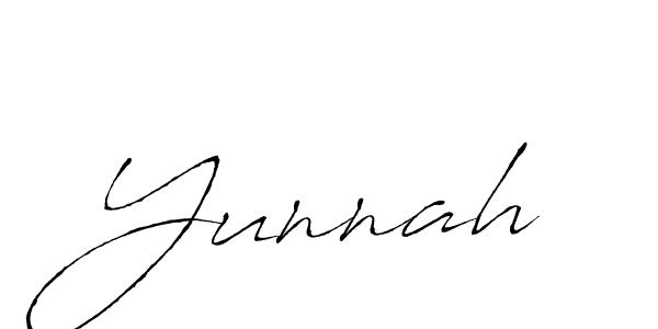 if you are searching for the best signature style for your name Yunnah. so please give up your signature search. here we have designed multiple signature styles  using Antro_Vectra. Yunnah signature style 6 images and pictures png