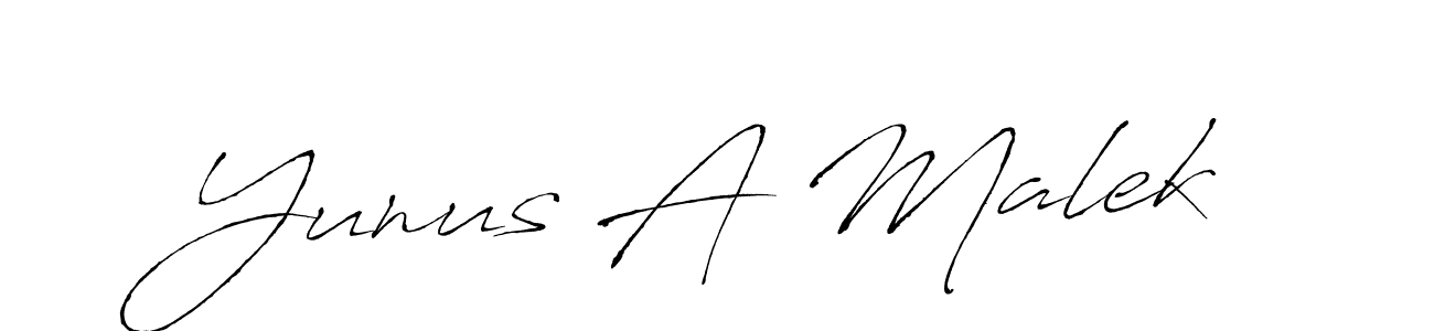 How to Draw Yunus A Malek signature style? Antro_Vectra is a latest design signature styles for name Yunus A Malek. Yunus A Malek signature style 6 images and pictures png