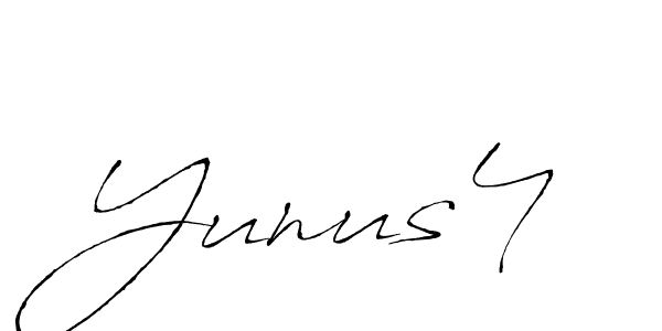 if you are searching for the best signature style for your name Yunus4. so please give up your signature search. here we have designed multiple signature styles  using Antro_Vectra. Yunus4 signature style 6 images and pictures png