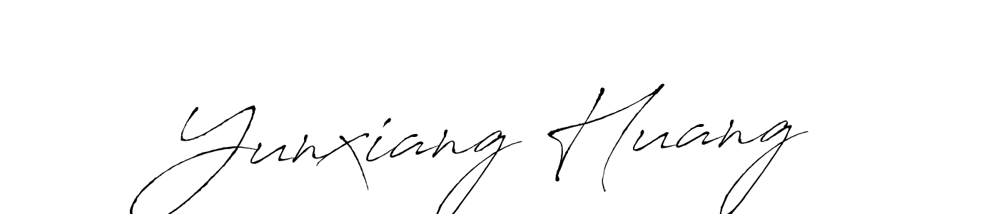 Make a beautiful signature design for name Yunxiang Huang. Use this online signature maker to create a handwritten signature for free. Yunxiang Huang signature style 6 images and pictures png
