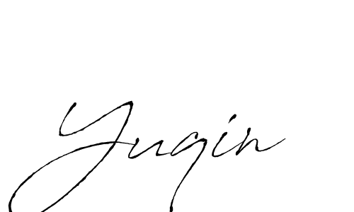 Similarly Antro_Vectra is the best handwritten signature design. Signature creator online .You can use it as an online autograph creator for name Yuqin. Yuqin signature style 6 images and pictures png