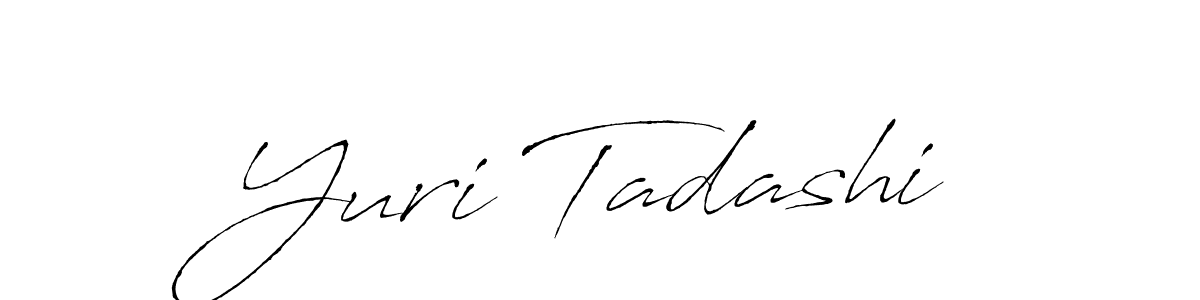 Antro_Vectra is a professional signature style that is perfect for those who want to add a touch of class to their signature. It is also a great choice for those who want to make their signature more unique. Get Yuri Tadashi name to fancy signature for free. Yuri Tadashi signature style 6 images and pictures png