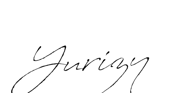 Design your own signature with our free online signature maker. With this signature software, you can create a handwritten (Antro_Vectra) signature for name Yurizy. Yurizy signature style 6 images and pictures png