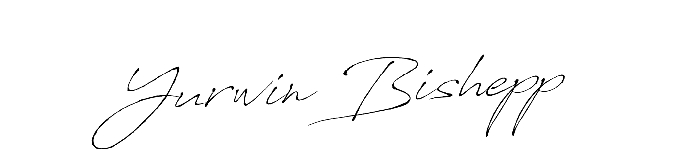 Antro_Vectra is a professional signature style that is perfect for those who want to add a touch of class to their signature. It is also a great choice for those who want to make their signature more unique. Get Yurwin Bishepp name to fancy signature for free. Yurwin Bishepp signature style 6 images and pictures png