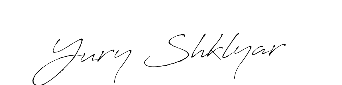 Make a short Yury Shklyar signature style. Manage your documents anywhere anytime using Antro_Vectra. Create and add eSignatures, submit forms, share and send files easily. Yury Shklyar signature style 6 images and pictures png