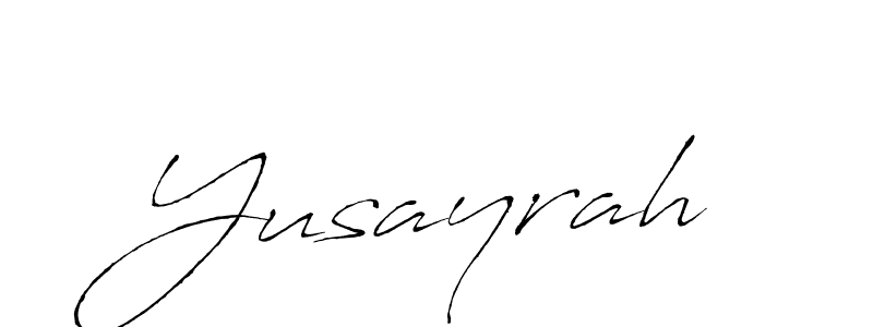 Similarly Antro_Vectra is the best handwritten signature design. Signature creator online .You can use it as an online autograph creator for name Yusayrah. Yusayrah signature style 6 images and pictures png