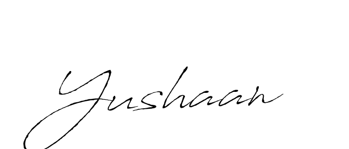 Yushaan stylish signature style. Best Handwritten Sign (Antro_Vectra) for my name. Handwritten Signature Collection Ideas for my name Yushaan. Yushaan signature style 6 images and pictures png