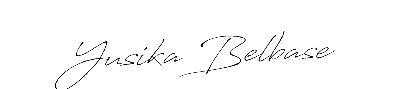 Also You can easily find your signature by using the search form. We will create Yusika Belbase name handwritten signature images for you free of cost using Antro_Vectra sign style. Yusika Belbase signature style 6 images and pictures png