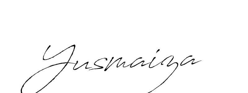 You should practise on your own different ways (Antro_Vectra) to write your name (Yusmaiza) in signature. don't let someone else do it for you. Yusmaiza signature style 6 images and pictures png