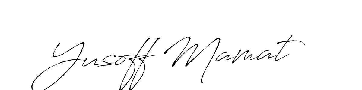 if you are searching for the best signature style for your name Yusoff Mamat. so please give up your signature search. here we have designed multiple signature styles  using Antro_Vectra. Yusoff Mamat signature style 6 images and pictures png