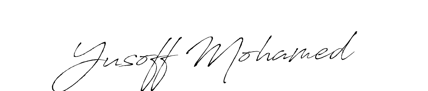 How to Draw Yusoff Mohamed signature style? Antro_Vectra is a latest design signature styles for name Yusoff Mohamed. Yusoff Mohamed signature style 6 images and pictures png