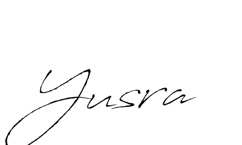 You should practise on your own different ways (Antro_Vectra) to write your name (Yusra) in signature. don't let someone else do it for you. Yusra signature style 6 images and pictures png