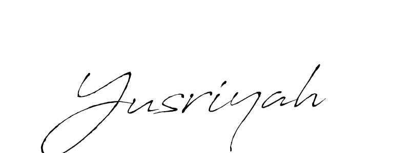 Make a beautiful signature design for name Yusriyah. Use this online signature maker to create a handwritten signature for free. Yusriyah signature style 6 images and pictures png