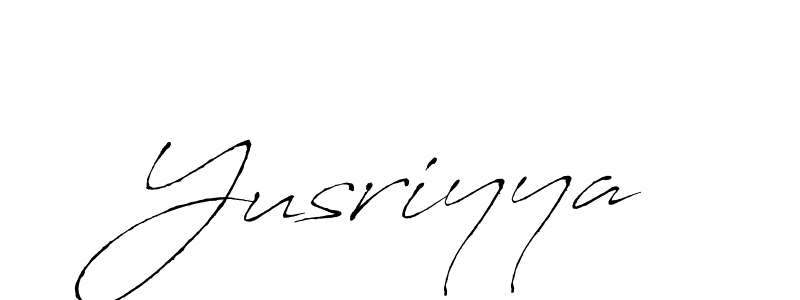 You should practise on your own different ways (Antro_Vectra) to write your name (Yusriyya) in signature. don't let someone else do it for you. Yusriyya signature style 6 images and pictures png