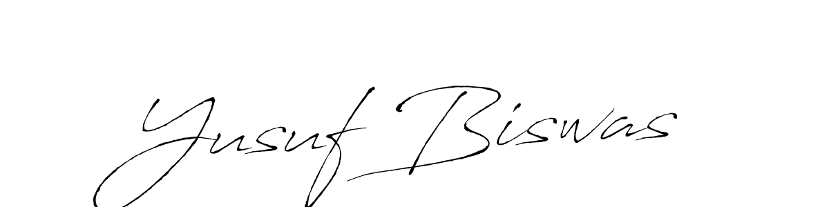 The best way (Antro_Vectra) to make a short signature is to pick only two or three words in your name. The name Yusuf Biswas include a total of six letters. For converting this name. Yusuf Biswas signature style 6 images and pictures png