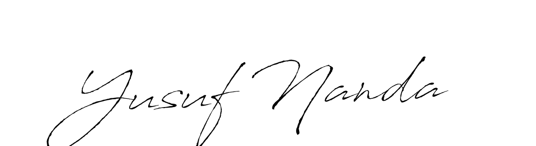 Make a beautiful signature design for name Yusuf Nanda. Use this online signature maker to create a handwritten signature for free. Yusuf Nanda signature style 6 images and pictures png