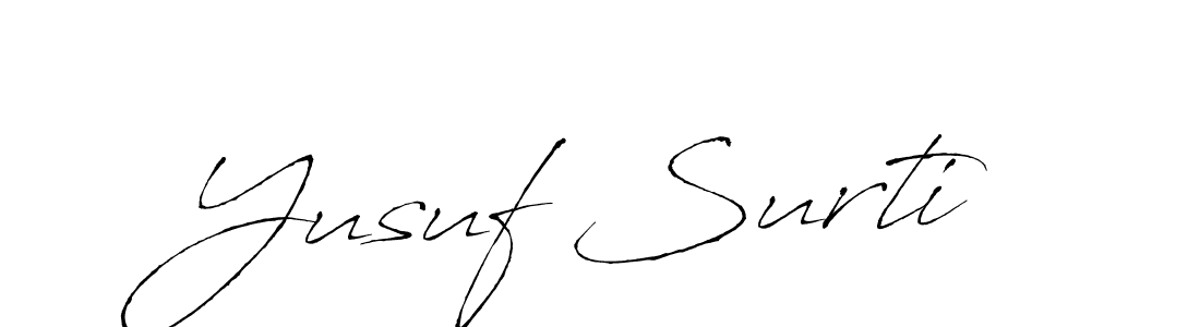 It looks lik you need a new signature style for name Yusuf Surti. Design unique handwritten (Antro_Vectra) signature with our free signature maker in just a few clicks. Yusuf Surti signature style 6 images and pictures png