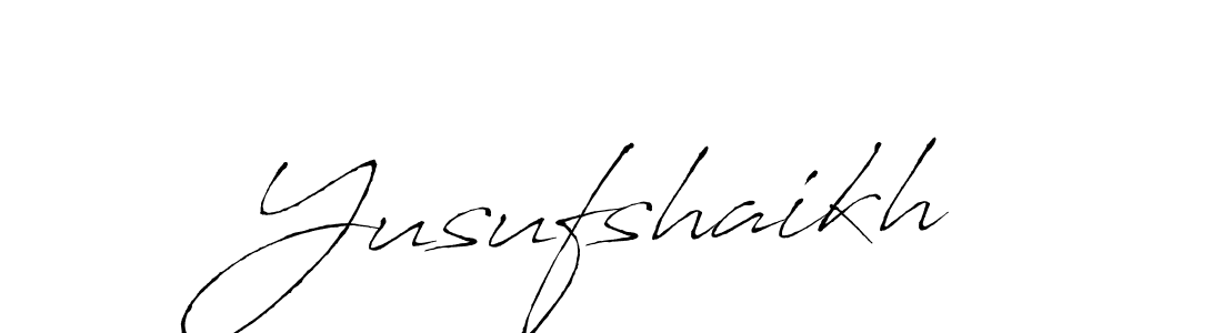 Make a short Yusufshaikh signature style. Manage your documents anywhere anytime using Antro_Vectra. Create and add eSignatures, submit forms, share and send files easily. Yusufshaikh signature style 6 images and pictures png