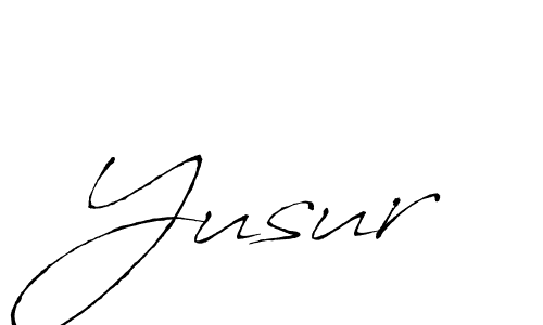 if you are searching for the best signature style for your name Yusur. so please give up your signature search. here we have designed multiple signature styles  using Antro_Vectra. Yusur signature style 6 images and pictures png