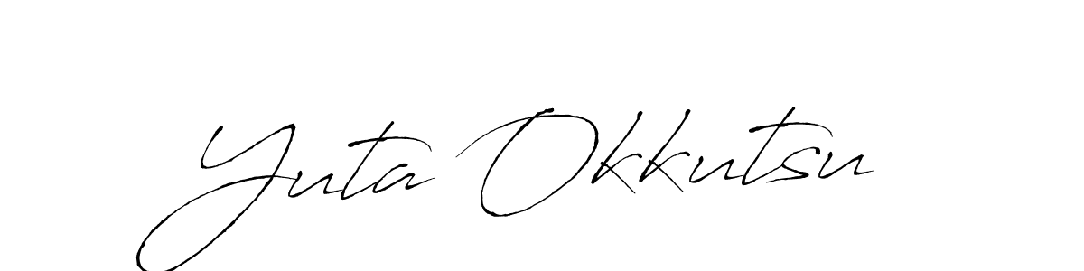 Here are the top 10 professional signature styles for the name Yuta Okkutsu. These are the best autograph styles you can use for your name. Yuta Okkutsu signature style 6 images and pictures png