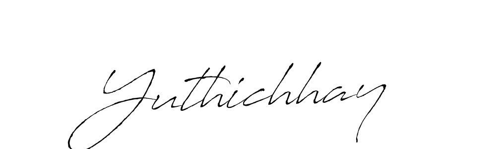 Make a beautiful signature design for name Yuthichhay. Use this online signature maker to create a handwritten signature for free. Yuthichhay signature style 6 images and pictures png