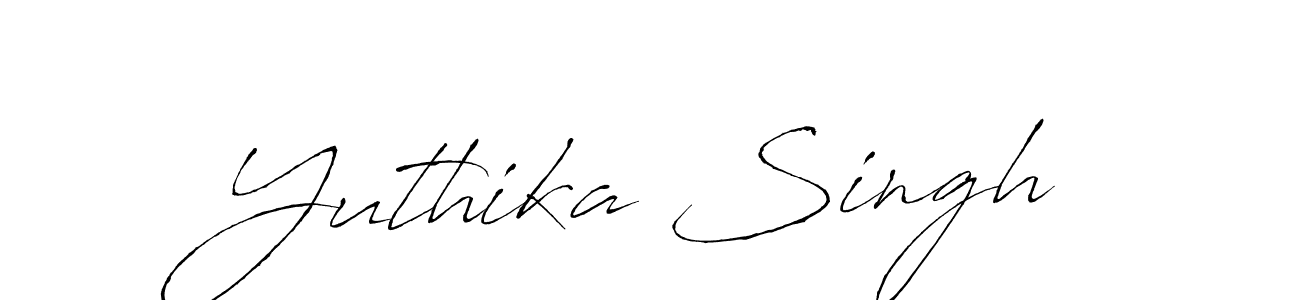 You should practise on your own different ways (Antro_Vectra) to write your name (Yuthika Singh) in signature. don't let someone else do it for you. Yuthika Singh signature style 6 images and pictures png