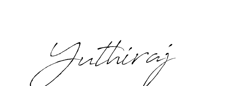 How to make Yuthiraj signature? Antro_Vectra is a professional autograph style. Create handwritten signature for Yuthiraj name. Yuthiraj signature style 6 images and pictures png