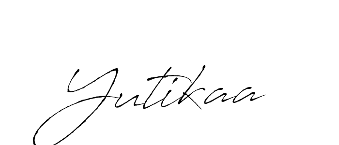 How to Draw Yutikaa signature style? Antro_Vectra is a latest design signature styles for name Yutikaa. Yutikaa signature style 6 images and pictures png