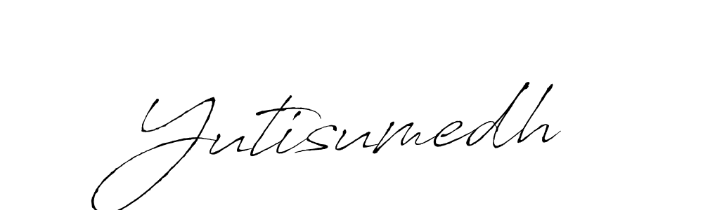 How to Draw Yutisumedh signature style? Antro_Vectra is a latest design signature styles for name Yutisumedh. Yutisumedh signature style 6 images and pictures png