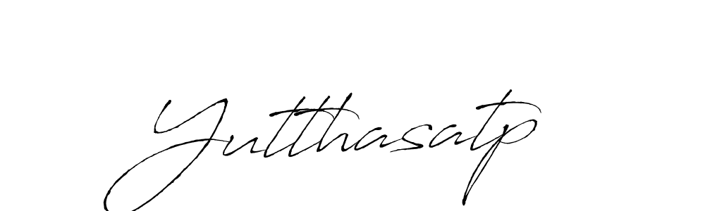 You should practise on your own different ways (Antro_Vectra) to write your name (Yutthasatp) in signature. don't let someone else do it for you. Yutthasatp signature style 6 images and pictures png