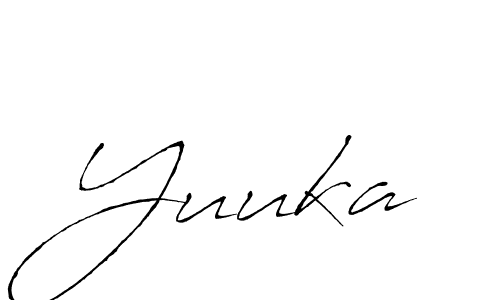 Make a beautiful signature design for name Yuuka. Use this online signature maker to create a handwritten signature for free. Yuuka signature style 6 images and pictures png