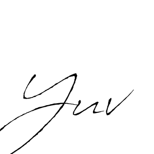 Make a beautiful signature design for name Yuv. Use this online signature maker to create a handwritten signature for free. Yuv signature style 6 images and pictures png