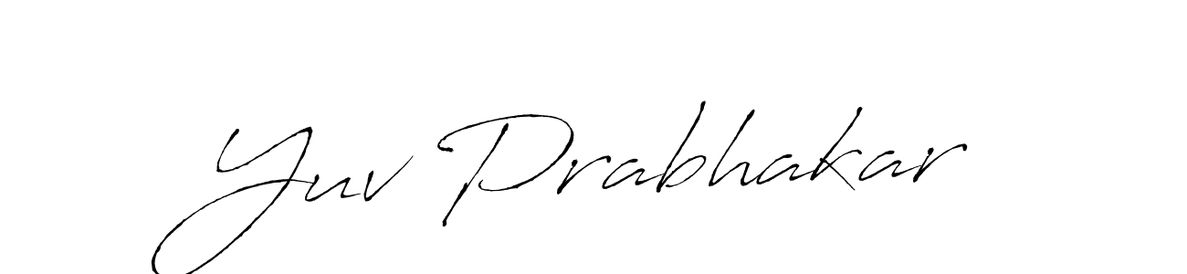 Best and Professional Signature Style for Yuv Prabhakar. Antro_Vectra Best Signature Style Collection. Yuv Prabhakar signature style 6 images and pictures png