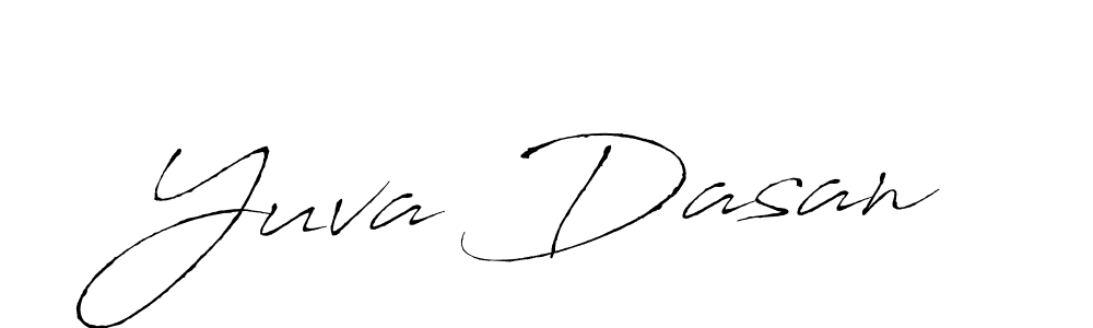 Also we have Yuva Dasan name is the best signature style. Create professional handwritten signature collection using Antro_Vectra autograph style. Yuva Dasan signature style 6 images and pictures png