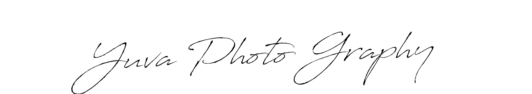 It looks lik you need a new signature style for name Yuva Photo Graphy. Design unique handwritten (Antro_Vectra) signature with our free signature maker in just a few clicks. Yuva Photo Graphy signature style 6 images and pictures png