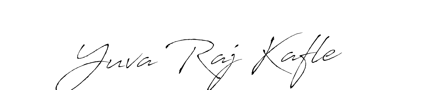 How to make Yuva Raj Kafle name signature. Use Antro_Vectra style for creating short signs online. This is the latest handwritten sign. Yuva Raj Kafle signature style 6 images and pictures png