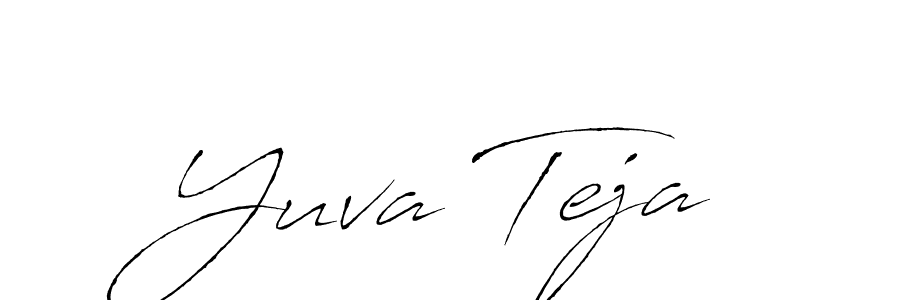 Here are the top 10 professional signature styles for the name Yuva Teja. These are the best autograph styles you can use for your name. Yuva Teja signature style 6 images and pictures png