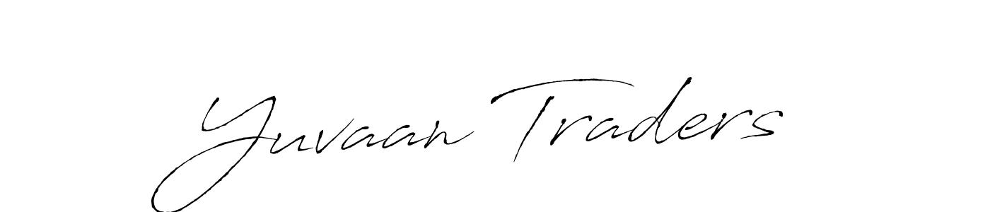 Design your own signature with our free online signature maker. With this signature software, you can create a handwritten (Antro_Vectra) signature for name Yuvaan Traders. Yuvaan Traders signature style 6 images and pictures png