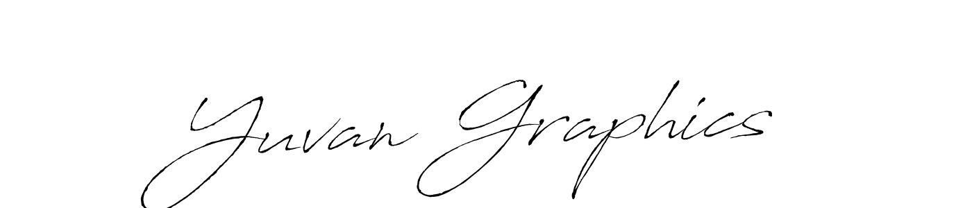 How to make Yuvan Graphics signature? Antro_Vectra is a professional autograph style. Create handwritten signature for Yuvan Graphics name. Yuvan Graphics signature style 6 images and pictures png