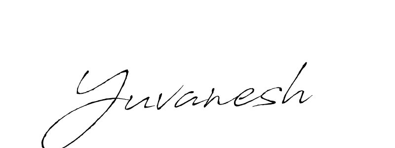 Design your own signature with our free online signature maker. With this signature software, you can create a handwritten (Antro_Vectra) signature for name Yuvanesh. Yuvanesh signature style 6 images and pictures png