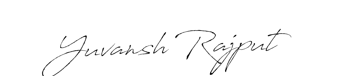 It looks lik you need a new signature style for name Yuvansh Rajput. Design unique handwritten (Antro_Vectra) signature with our free signature maker in just a few clicks. Yuvansh Rajput signature style 6 images and pictures png