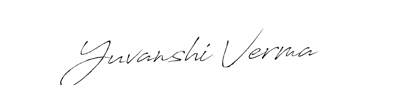 Make a beautiful signature design for name Yuvanshi Verma. Use this online signature maker to create a handwritten signature for free. Yuvanshi Verma signature style 6 images and pictures png